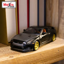 Maisto 1:24 2009 Nissan GTR Sportwagen Cabrio Legierung Automodell Simulation Auto Dekoration Sammlung Geschenk Spielzeug