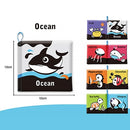 Sonajeros para bebés, juguete móvil, libro de tela de animales suaves, cochecito de recién nacido, juguete colgante para bebés, juguetes educativos de aprendizaje temprano para bebés de 0 a 12 meses