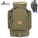 Bolsa militar de 60L y 80L para hombre, mochila táctica, bolsa militar de lona, ​​bolsa grande de viaje para acampar, senderismo, montañismo, bolsa de deporte al aire libre XA106D