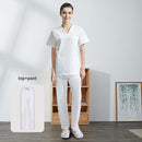 Hospital Operating Room Black Blue Nurse Scrubs Set Beauty Salon Work Uniform Medical Surgical Tops Pants Pet Doctor Workwear