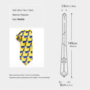 Corbata de pato de goma amarilla para hombre, corbata de moda del programa de televisión caliente Cómo conocí a tu madre, pajarita de 8CM de ancho, regalos para hombres