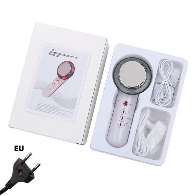 3 in1 Abnehmen Far Infrared EMS Ciliometer Körpermassagegerät Körper Schönheit Hautpflege Dünnes Gesicht Körpermassagegerät Gewichtsverlust Vibration