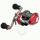 JITAI Fishing Reel 8Kg Max Drag Have PE 4 Strands line 14+1BBs Left Right Hand Lure Bait Casting fishing Baitcasting reel