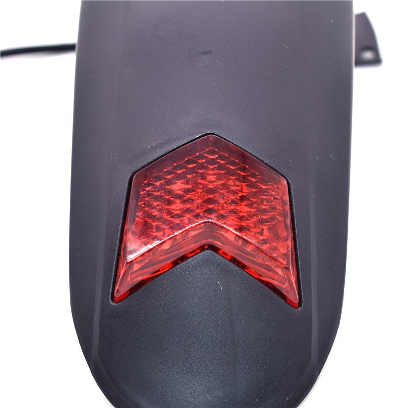 Electric Scooter Fender with Taillight Scooter Wings Rear Mud Guard Support Protection 10 inch Kugoo M4 Kick Scooter Fenders