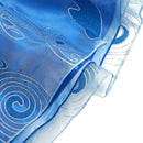 VOGUEON Mädchen Aschenputtel Prinzessin Halloween Party Kostüm Kurzarm Blau Fancy Ballkleid Kinder Fancy Geburtstag Kleidung Kittel