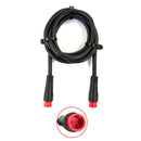 Julet 9mm Base Connector 2 3 4 5 6Pin Cable Waterproof Connector For Ebike Bafang Display Pin Optional Cable Ebike Accessories