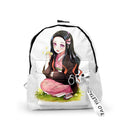 Backpack Demon Slayer: Kimetsu no Yaiba Canvas Bag Tomioka Giyuu School Bags Girls Travel bag Mochila Feminina Notebook Bags Boy