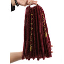 Crochet Hair Dreadlocks Faux Locs Extensiones de cabello trenzado Trenzas decorativas sintéticas Pre estiradas 12 pulgadas para mujeres Negro