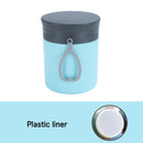 430ml Thermos Insulation Lunch Box 304 Stainless Steel Inner Bento Box Portable Outdoor Food Container for Office School