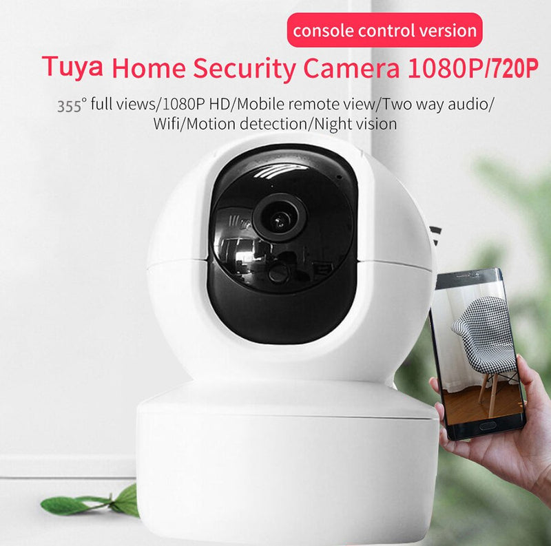 WOFEA Tuya 1080P 2MP WIFI IP Camera Wireless Surveillance HD CCTV Home Security Wifi Babby Monitor P2P Night Vision