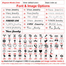 Vnox Casual Bracelets for Men Women Custom Engraving Stainless Steel Personalized Silicone Bangle