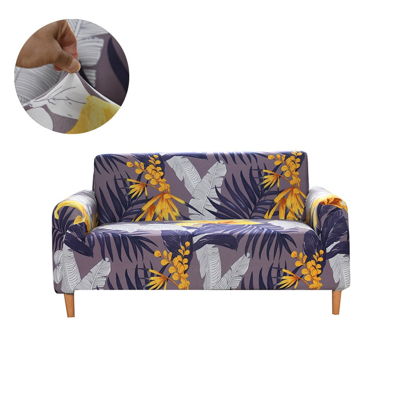 YANYANGTIAN  Plaid Sofa Cover Elastic Sofa Covers for Living Room Printed Couch Cover Sectional Sofa Cover Stretch Slipcover