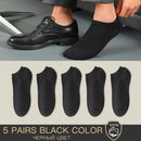 HSS Brand 100% Cotton Men Socks Summer Thin Breathable Socks High Quality No Show Boat Socks Black Short For Students Size 39-44