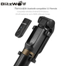 BlitzWolf BS3 bluetooth-compatible Selfie Stick Tripod Extendable Foldable Monopod Wireless Selfie Stick For iPhone For xiaomi