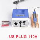 30000rpm Nail Drill Machine For Manicure Electric Nail Pedicure File 4 Colors Manicure Machine Milling Cutter Nail Drill Bits