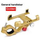 Aluminium-Fahrrad-Handyhalter Motorrad-Rückfahrhalterung 360 Grad drehbarer Lenker für Telefon GPS-Telefonständer