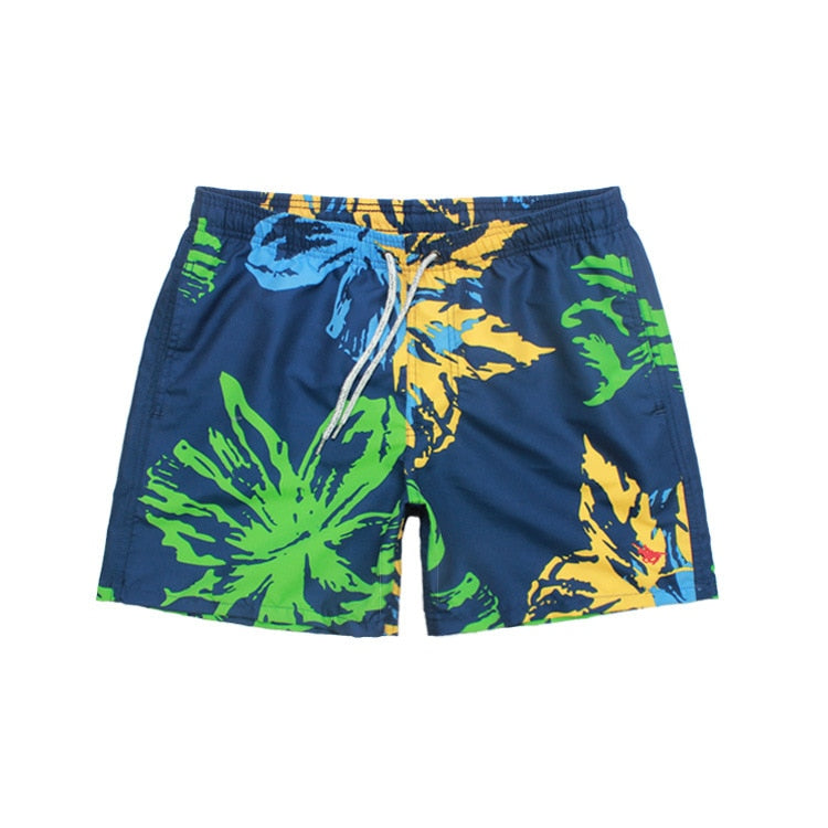 Tropical Summer Holiday Beach Swimming Short Trunks Fast Dry Men&