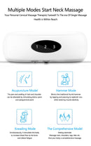 Masajeador de cuello eléctrico Pulse Back 6 modos Control de potencia Herramienta de alivio del dolor infrarrojo lejano Cuidado de la salud Relajación