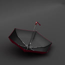 Olycat 3 Plegable Automático Revestimiento negro Protector solar UV Paraguas soleado y lluvioso Paraguas portátil ultraligero Mujer