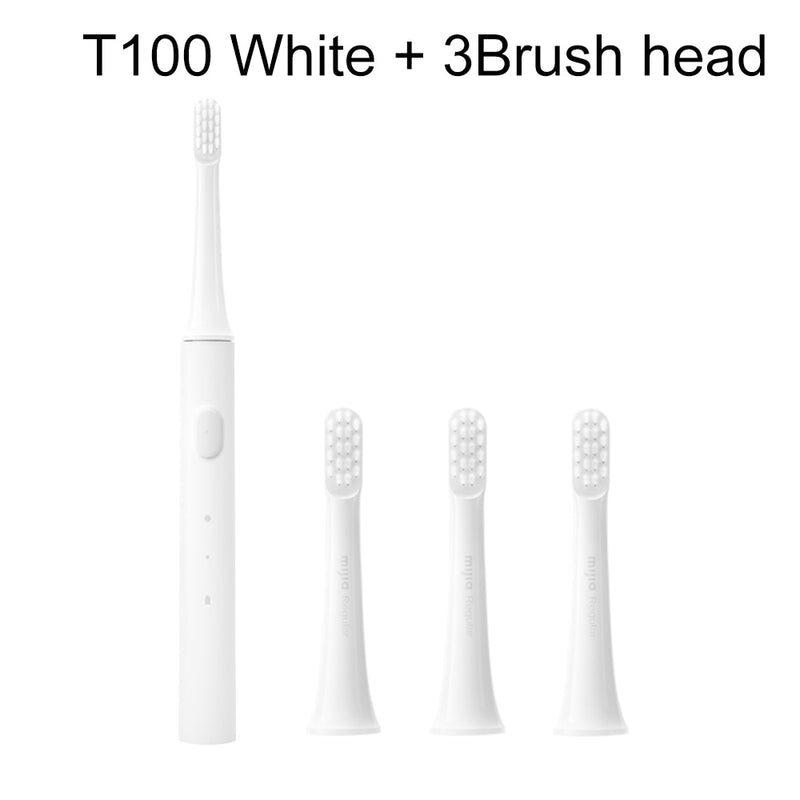 Original XIAOMI Mijia T100 Electric Toothbrush Waterproof USB Rechargeable Toothbrush Ultrasonic Smart Electric Tooth Brush