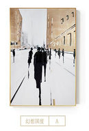 100% pintado a mano, pintura al óleo británica abstracta, lienzo moderno, cuadros de pared para sala de estar, decoración del hogar, arte blanco y negro