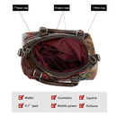 WESTAL Women's Shoulder Bag for Women's Bag Genuine Leather Handbags Female Designer Messenger Crossbody Bags Lady Totes 86381