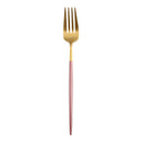 Pink Gold Western Tableware Steak Knife Fork Coffee Spoon Teaspoon Steel Cutlery Set Stainless Steel Home Dinner Dinnerware Set
