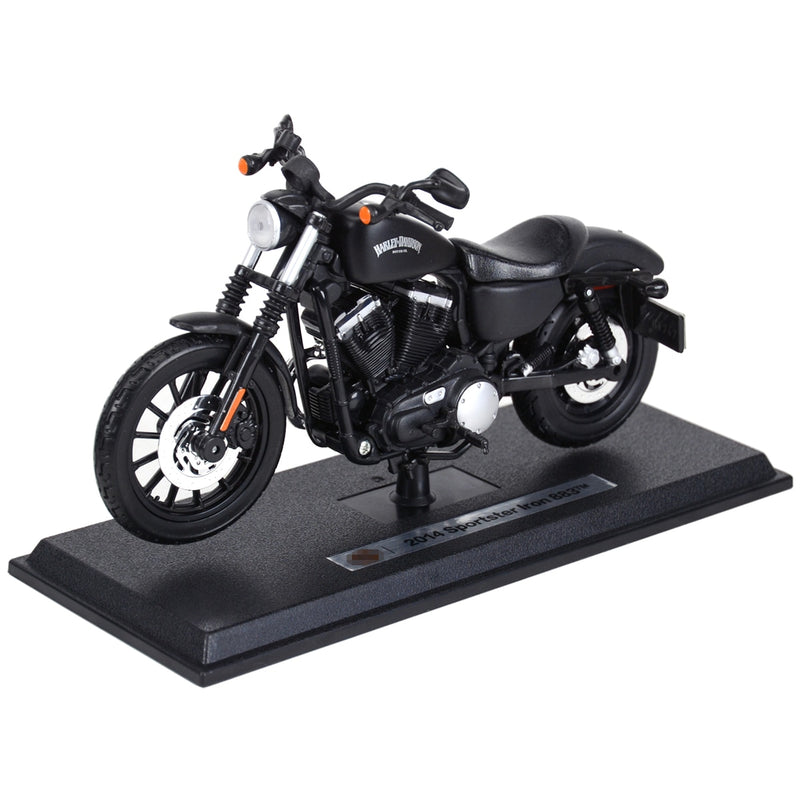 Maisto 1:12 Harley Davidson 2014 Sportster Iron 883 Die Cast Vehicles Collectible Hobbies Motorcycle Model Toys