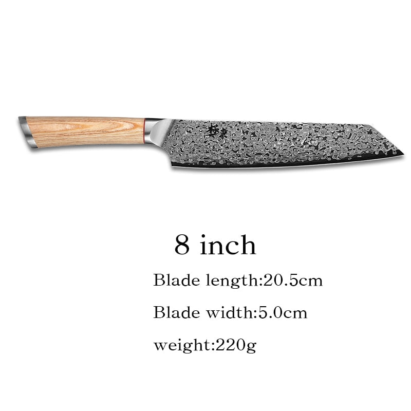 67-layer steel V gold 10 Damascus kitchen knife chef Gyuto Santoku Cleaver Paring Steak Slicing Utility Boning Salmon