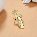 Neue Art- und Weisekreative Öffnungs-Ring-Blumen-weiblicher Nagel-Abdeckungs-Ring-gesetzter Schmucksache-Brauthochzeits-Ring-Großverkauf