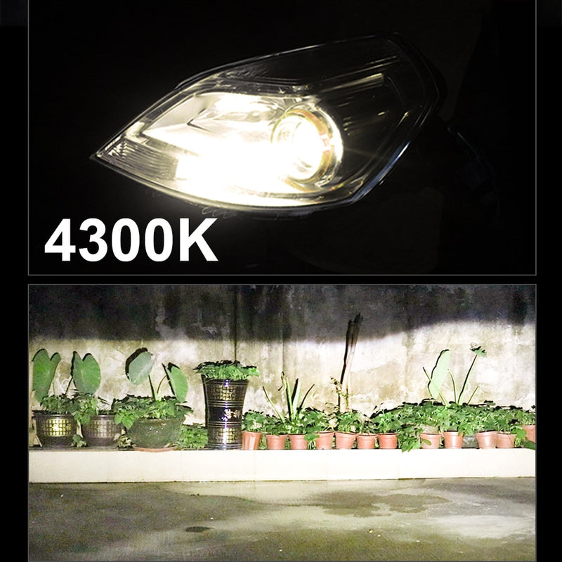 25000LM H7 LED Headlight 360 Degree CSP LED 9012 HIR2 4300K H1 H11 H4 HB3 HB4 H8 H9 9005 9006 6000K 8000K 100W High Low Beam 12V