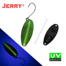 Jerry Serpent Micro Fishing Spoons Brass Wobbler Lake Area Trout Chub Perch Metal Lures Baubles