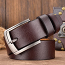 [DWTS]men belt male  leather belt men male  genuine leather belt  strap luxury pin buckle fancy vintage jeans free shipping