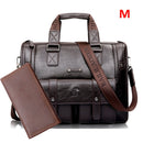 Maletín de cuero negro para hombre, bolso de negocios, bolsos de mensajero, bolso de hombro Vintage para hombre, bolsos de viaje grandes para ordenador portátil, oferta XA177ZC
