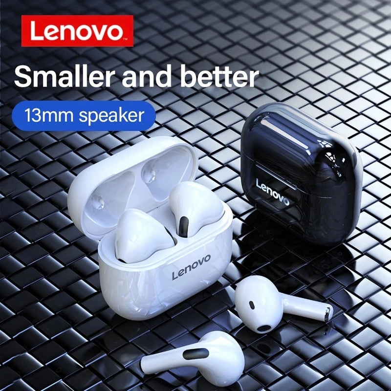 Auriculares inalámbricos Lenovo LP40 originales, auriculares TWS Bluetooth, Auriculares deportivos con Control táctil, auriculares estéreo para teléfono Android