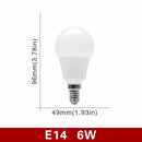 4pcs/lot LED Bulb E27 E14 20W 18W 15W 12W 9W 6W 3W Lampada LED Light AC 220V Bombilla Spotlight Lighting Cold/Warm White Lamp