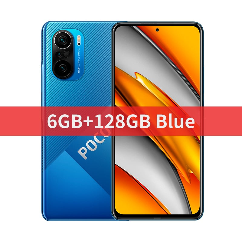 Global Version POCO F3 5G Xiaomi SmartPhone 6GB 128GB/8GB 256GB Snapdragon 870 Octa Core 6.67&quot;120Hz E4 AMOLED Display Bluetooth