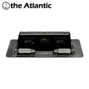 Desktop Socket Table Outlet 2 3 DE EU FR Socket With USB Charging Slow Pop Up Black Silver Aluminum Alloy Cover For Meeting Room