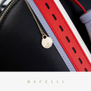 BAFELLI, BOLSO DE HOMBRO PARA MUJER, BANDOLERA DE LUJO PARA MUJER 2022, BOLSO PARA MUJER, DISEÑADOR DE MARCA, TENDENCIA DE MODA, BOLSILLO CON PANELES CON ESTILO