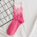 Socks Spring and Autumn ins pure cotton women&
