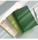 MINKYS 2021 Soft PU Leather 136 Sheets A5 Blank Journal Notebook Diary Planner Agenda Sketchbook Kawaii School Stationery