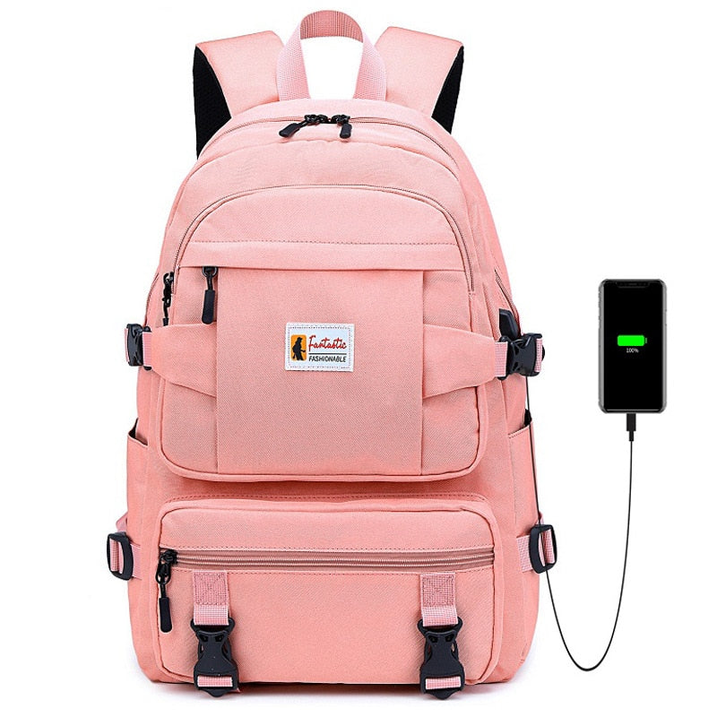 Mode Gelber Rucksack Kinder Schultaschen Für Mädchen Wasserdichter Oxford Großer Schulrucksack Für Jugendliche Jungen Schultasche