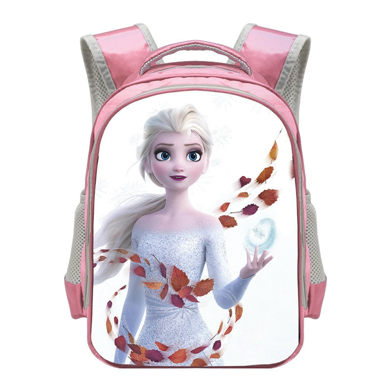 ¡Novedad de 2020! Mochila escolar de Frozen Elsa para niñas de alta calidad, mochilas escolares de princesas de Disney para niños, mochilas escolares para niñas y bebés