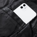 Ucrazy Men 2022 Winter Casual Motor Spliced Leather Jacket Coat Men Autumn Fashion Biker Vintage Warm Leather Jacket Coat Men