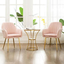INS Modern Dining Chair Chairs Leisure Chair Armchair Cloth Art customized Living Room Furniture Decoration sofa Salon