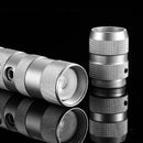 Metal Handle RGB Cosplay Double-edged Lightsaber Laser Sword 7 Colors Change LED Switchable Sound And Light For Boys Girls Gift