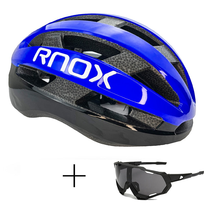 Rnox Aero bicicleta de seguridad ultraligero Casco de bicicleta de carretera rojo MTB Ciclismo Ciudad Casco al aire libre montaña deportes gorra Casco Ciclismo