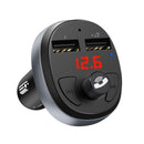 HOCO Car Charger for iPhone Mobile Phone Handsfree FM Transmitter Bluetooth Car Kit LCD MP3 Player Dual USB Car Phone Charger
