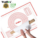 WALFOS Ex-Large Non-Stick Silicone Pad For Oven Baking Pastry Mat Scale Rolling Dough Mat Fondant Cake Confectionery Tools