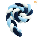 1M/2M/3M/4M Baby Knot Bumper in the Bed Newborn Pillow Cushion Cot Bumper Crib Bumper Tour De Lit Bebe Tresse